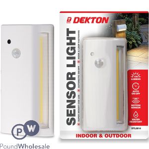 Dekton 100 Lumen Indoor & Outdoor Sensor Led Light