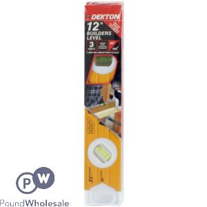 Dekton 12" Builders Level
