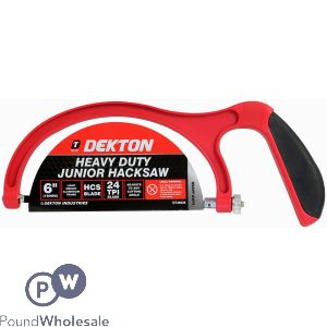 Dekton Heavy Duty Lightweight Aluminum Frame Junior Hacksaw