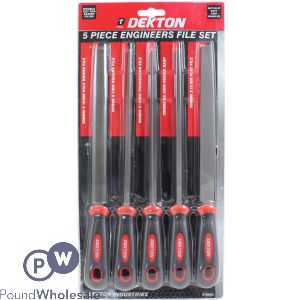 Dekton 5 Piece Engineers File Set