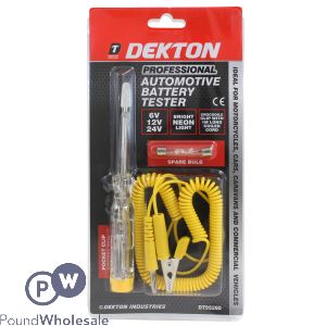 Dekton Professional Automotive Battery Tester
