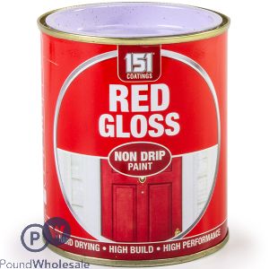 151 Red Gloss Non-drip Paint 300ml