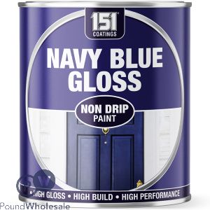 151 Navy Blue Gloss Non-Drip Paint 300ml