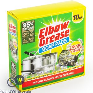 Elbow Grease Soap Pads 10 Pack