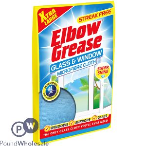 Elbow Grease Extra Large Glass & Window Microfibre Cloth