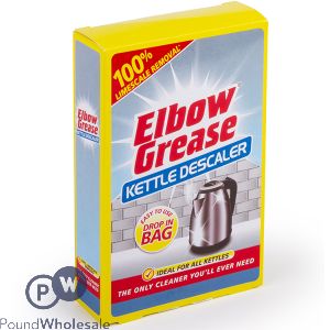 Elbow Grease Drop-In Bag Kettle Descaler 75g