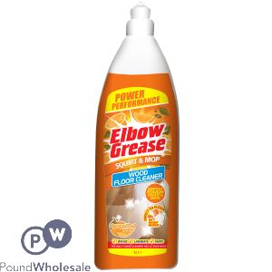 Elbow Grease Squirt & Mop Orange Blast Wood Floor Cleaner 1l