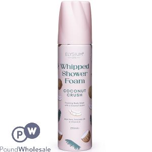 Elysium Spa Whipped Shower Foam Coconut Crush Body Wash 250ml