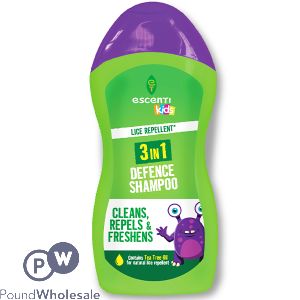 Escenti Kids 3-In-1 Lice Repellent Defence Shampoo 300ml