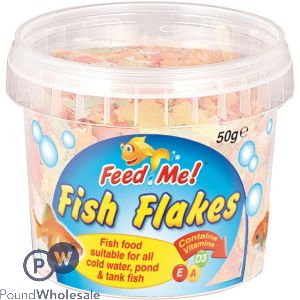 Feed Me Fish Flakes 50g