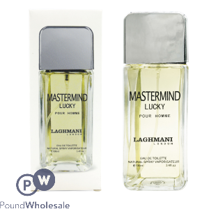 Mastermind Lucky Pour Homme Eau De Toilette By Laghmani London 100ml (1 Million Lucky By Paco Rabanne Inspiration)