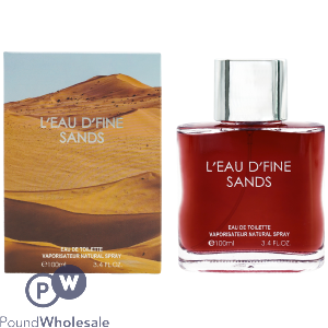 L'eau D'fine Sands Pour Homme Eau De Toilette 100ml (louis Vuitton Les Sables Roses Inspiration)