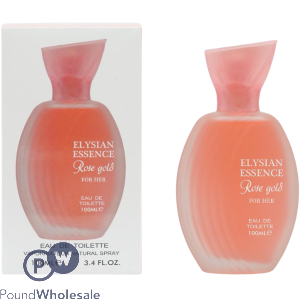 Elysian Essence Rose Gold For Her Eau De Toilette 100ml (coco Mademoiselle By Chanel Inspiration)