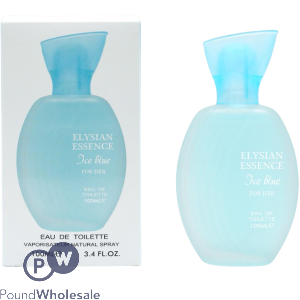 Elysian Essence Ice Blue For Her Eau De Toilette 100ml (good Girl Carolina Herrera Inspiration)