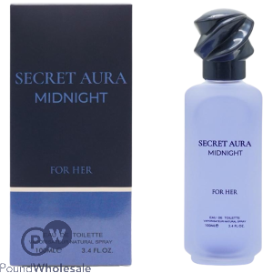 Secret Aura Midnight For Her Eau De Toilette 100ml (chance By Chanel Inspiration)