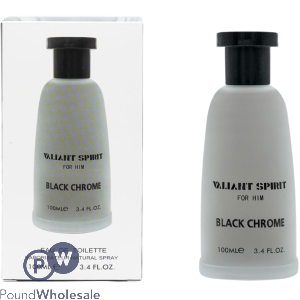 Valiant Spirit Black Chrome For Him Eau De Toilette 100ml (ysl Myself Inspiration)
