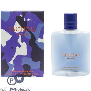Tactical For Him Eau De Toilette 100ml (polo Blue Inspiration)