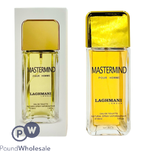 Mastermind Pour Homme Eau De Toilette By Laghmani London 100ml (1 Million By Paco Rabanne Inspiration)
