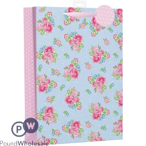 Female Vintage Floral Design Bag Xlarge