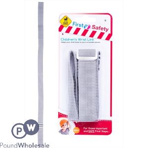 First Safety Children&#039;s Wrist Link Grey