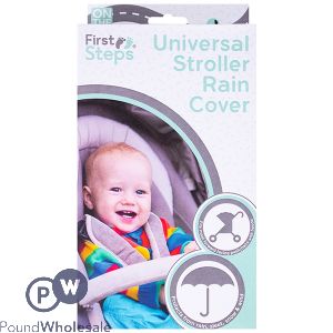 First Steps Universal Stroller Rain Cover