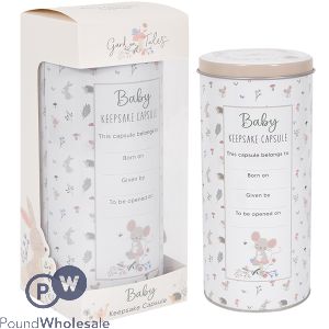 Hugs & Kisses Garden Tools Baby Memory Keepsake Capsule