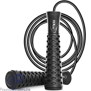 Fit2live Metal & Rubber Skipping Rope 9ft