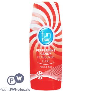 Fun Time Peppermint Candy Flavoured Lube 75ml