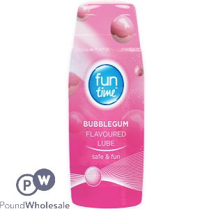 Fun Time Bubblegum Flavoured Lube 75ml