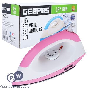 Geepas 1200W Non-Stick Dry Iron
