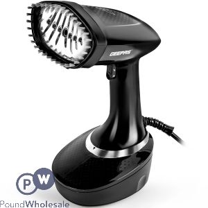 Geepas Black Handheld Garment Steamer 1500W