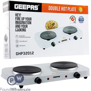 Geepas 2000W Double Hot Plate