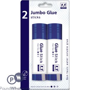 Jumbo Glue Sticks 2-Pack
