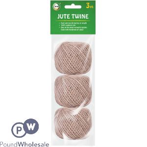 Did 100% Natural Jute Twine 40m 3 Pack