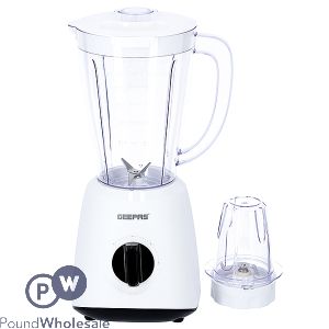 Geepas 400w 2-in-1 Jug Blender 1.5l