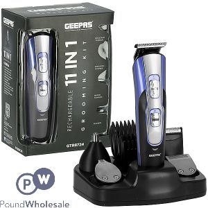 Geepas 11-in-1 Rechargeable Grooming Kit