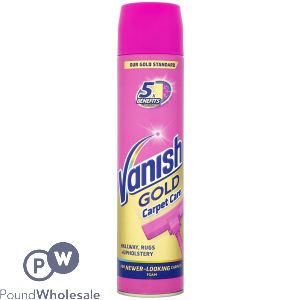 Vanish Gold Foam Carpet Cleaner 600ml 