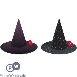 Halloween Printed Witch Hat 40cm X 36cm