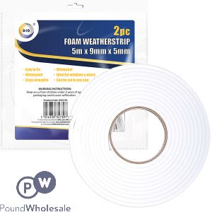 DID Foam Weather Strip 2pc