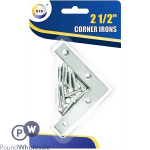 DID 2 1/2" Corner Irons 4 Pack