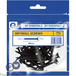 Did 40mm Drywall Carbon Steel Screws 115g