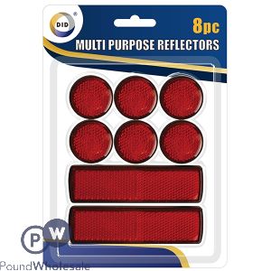 DID MULTI PURPOSE REFLECTORS 12PC