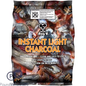 Big K Instant Light Charcoal 1kg
