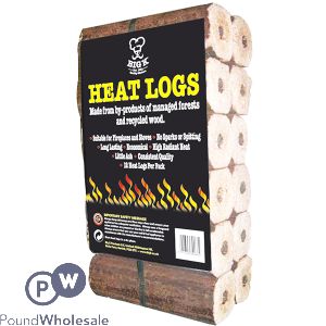 Big K Compressed Saw Dust Heat Logs 10kg