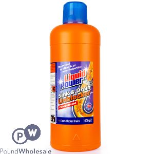 Liquid Power Concentrated Sink & Drain Unblocker 1L