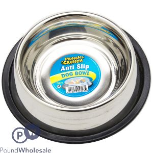 Munch &amp; Crunch Anti-Slip Dog Bowl 700ml