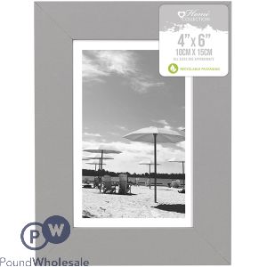 Home Collection Nottingham Gray Photo Frame 10cm X 15cm