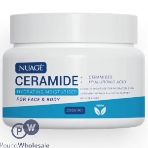 Nuage Ceramide Face &amp; Body Hydrating Moisturiser 200ml