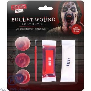 Murder Motel Bullet Wound Prosthetics