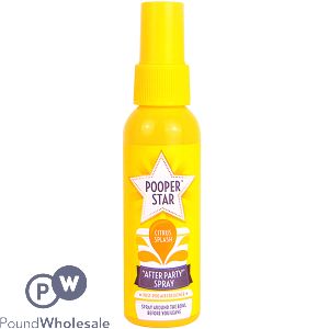 Pooper Star Citrus Splash Air Freshener 60ml CDU